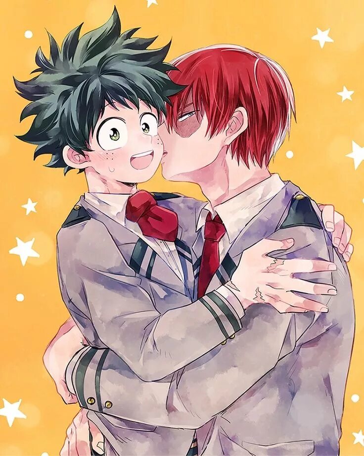 Каччан и изуку. Katsudeku против tododeku. Яой моя герой. Катсуки и изуку. Тодороки и мидория 18.