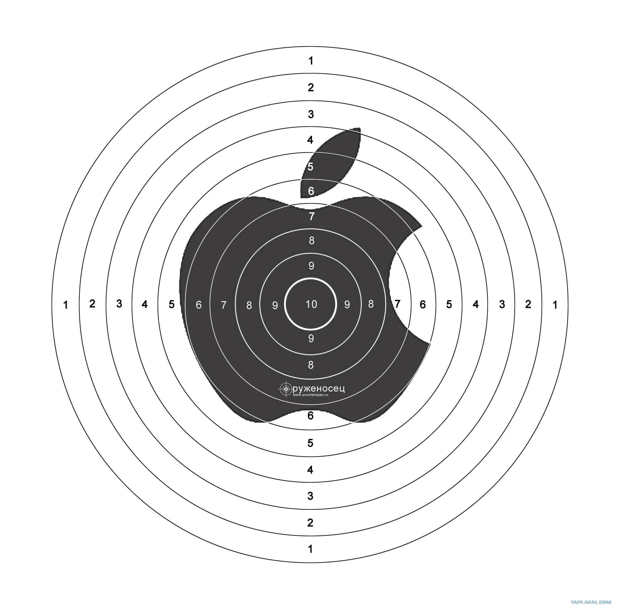 Мишень для воздушки 10 метров а4. Мишень для стрельбы из воздушки 10 метров а4. 50шт. Мишень а4. Мишень №6.