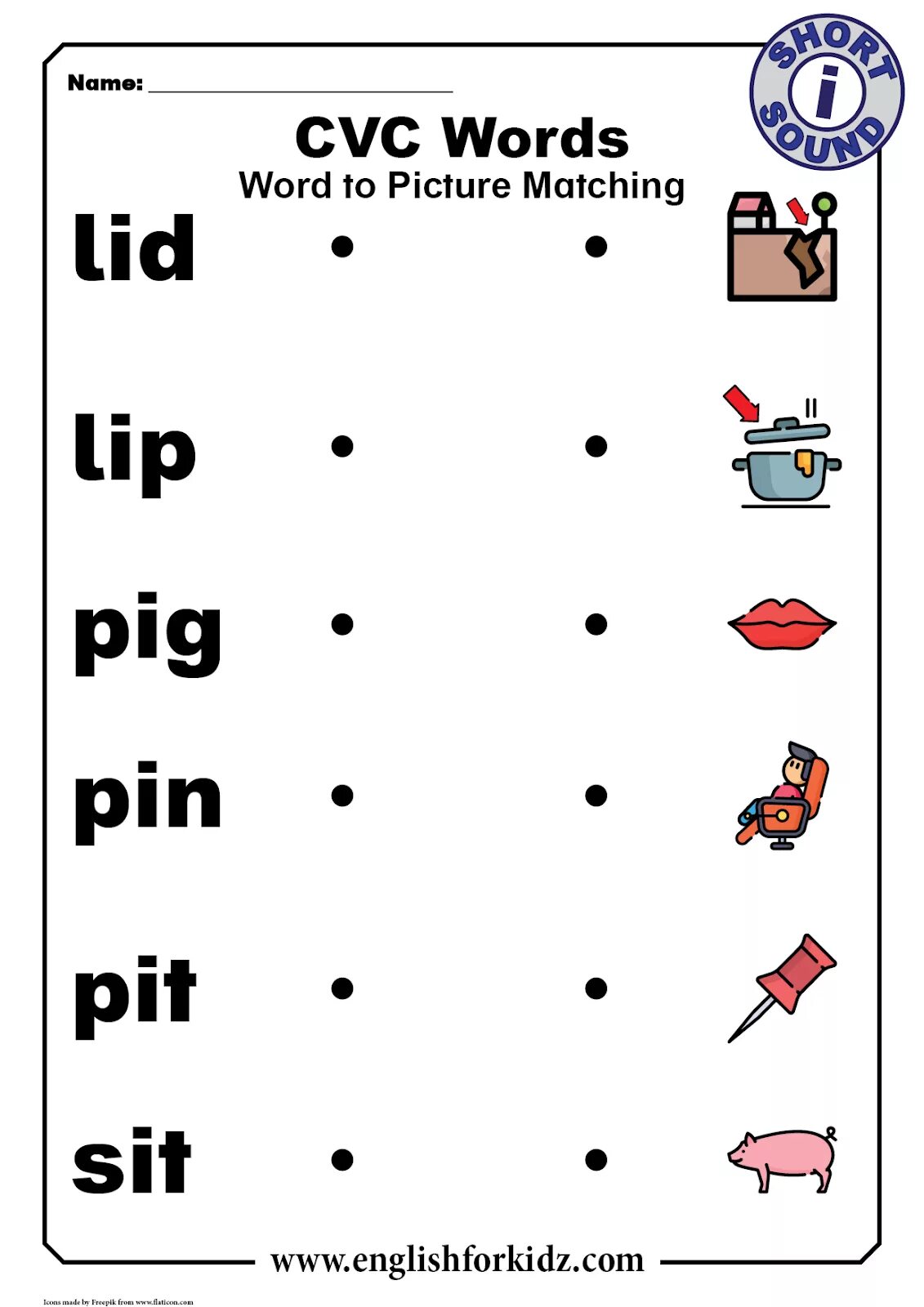 CVC Words. CVC Words Worksheets. Short Vowel i. CVC Phonics. Wording 1 уровень