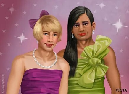 Girl feminization boy
