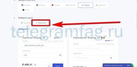 Накрутить тг канал