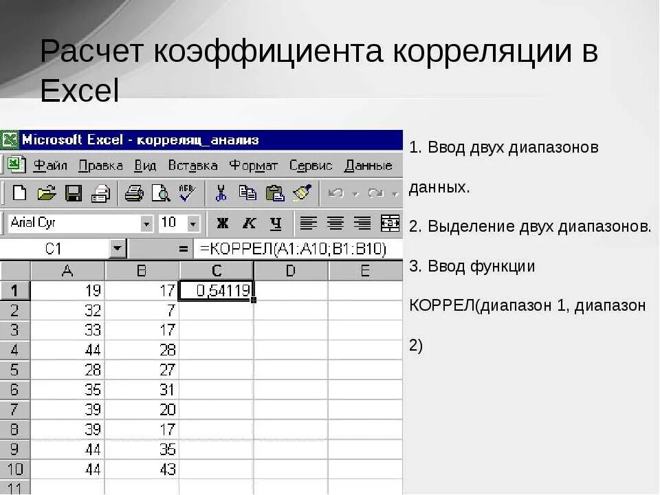 Парные коэффициенты корреляции в excel. Как найти коэффициент корреляции в экселе. коэффициент корреляции эксель формула. как в экселе вычислить коэффициент корреляции. как в экселе посчитать коэффициент корреляции.