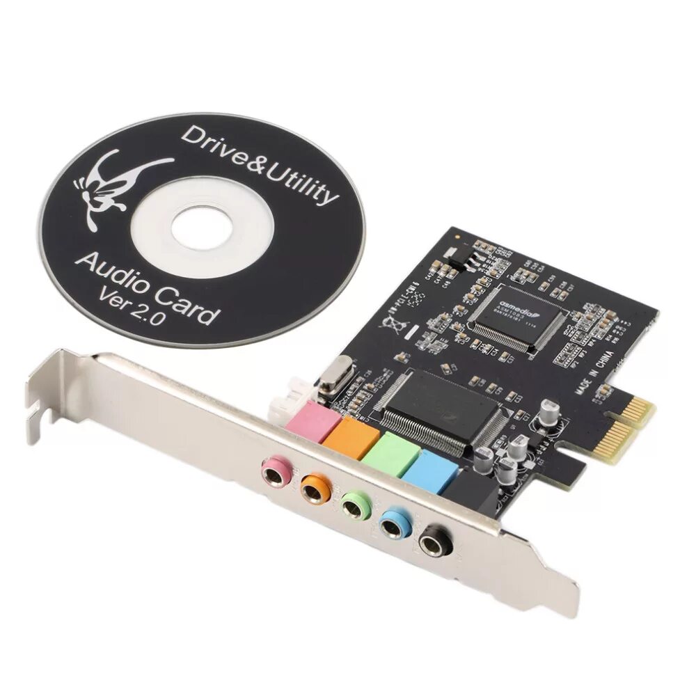 Звуковая карта 5. Звуковая карта PCI-E 8738. Звуковая карта PCI-E 8738 (C-Media cmi8738-LX). PCI Express x1 звуковая карта. Звуковая карта PCI-E 8738 (C-Media cmi8738 (LX/SX) 5.1 Bulk.