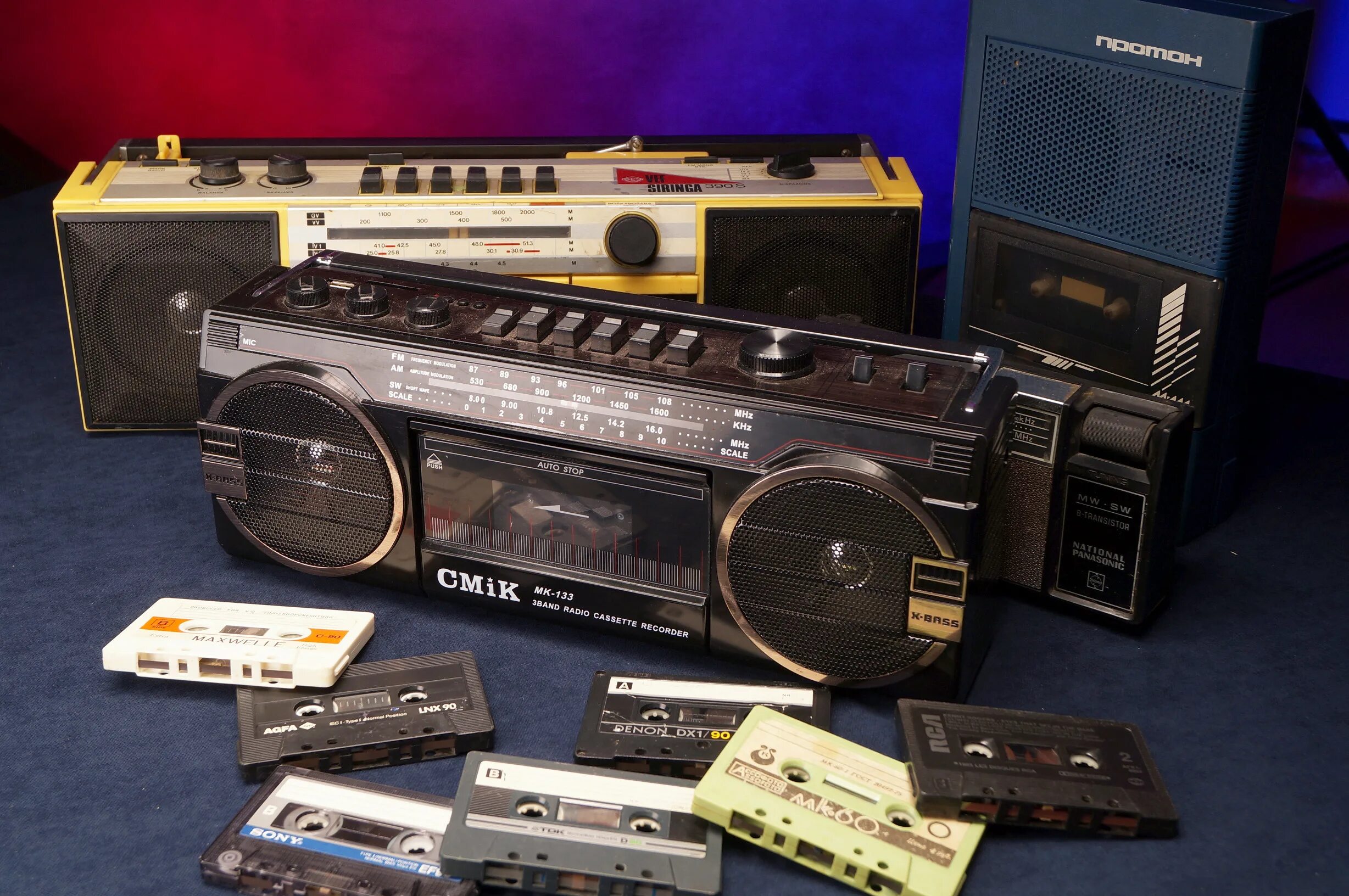 Магнитофон фото 90 годов Sharp WQ-T281Z sharp BoomBox 70-80' Club / Магнитолы 70-80х клуб любителей