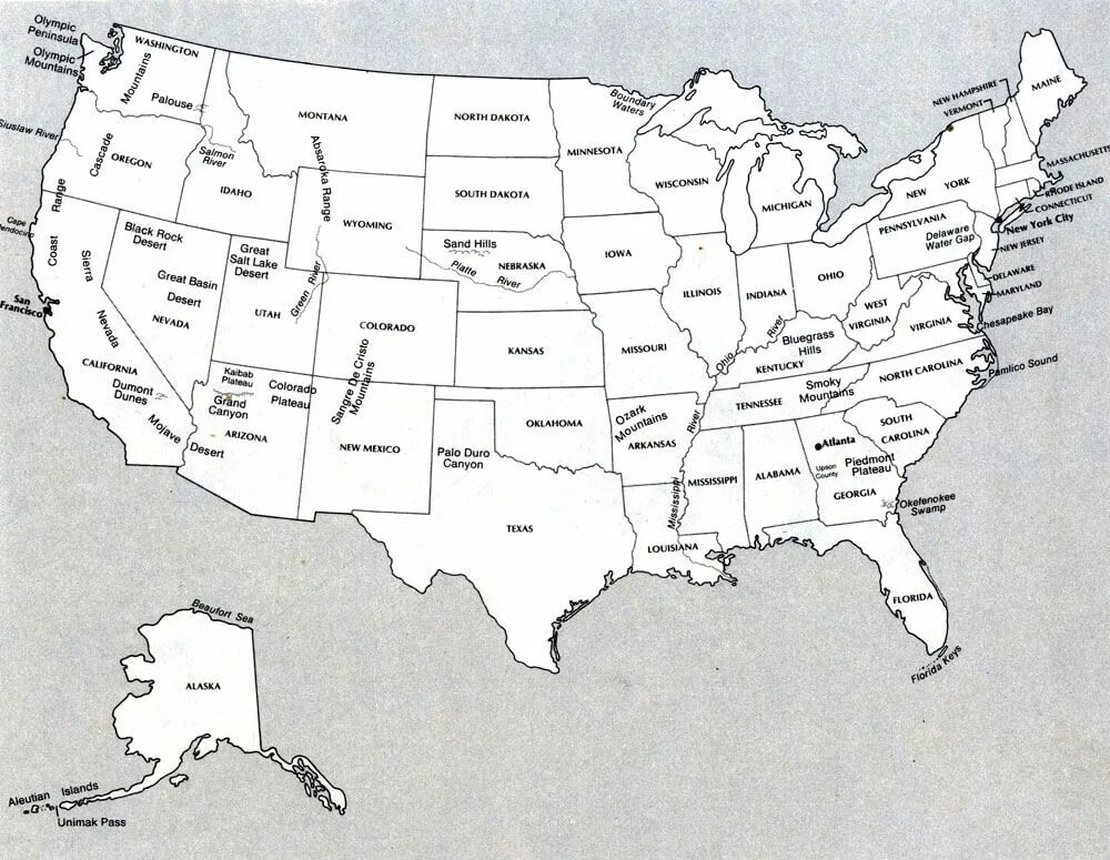 Соединенные штаты Америки карта Штатов. Карта Соединенных Штатов Америки со Штатами. Соединенные штаты Америки на контурной карте штаты. Карта Северной Америки со Штатами. Название городов северной америки