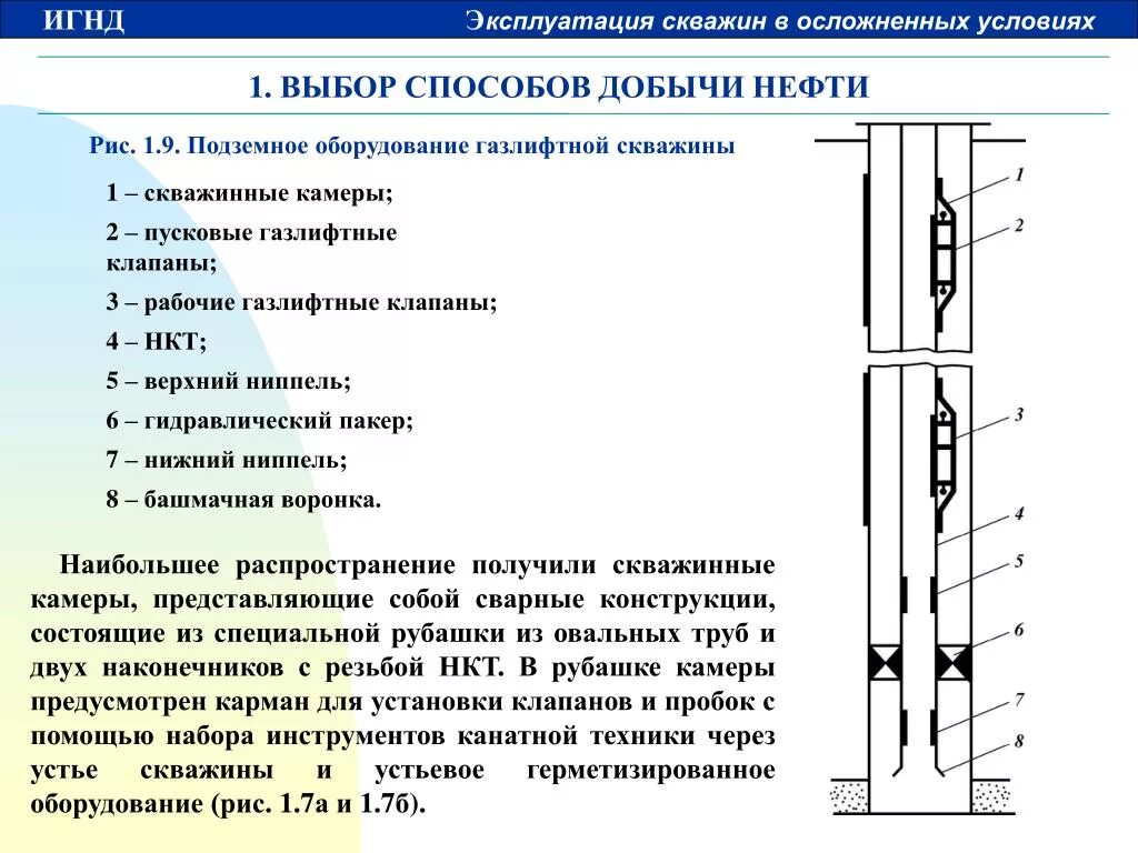 Мищенко скважинная добыча нефти