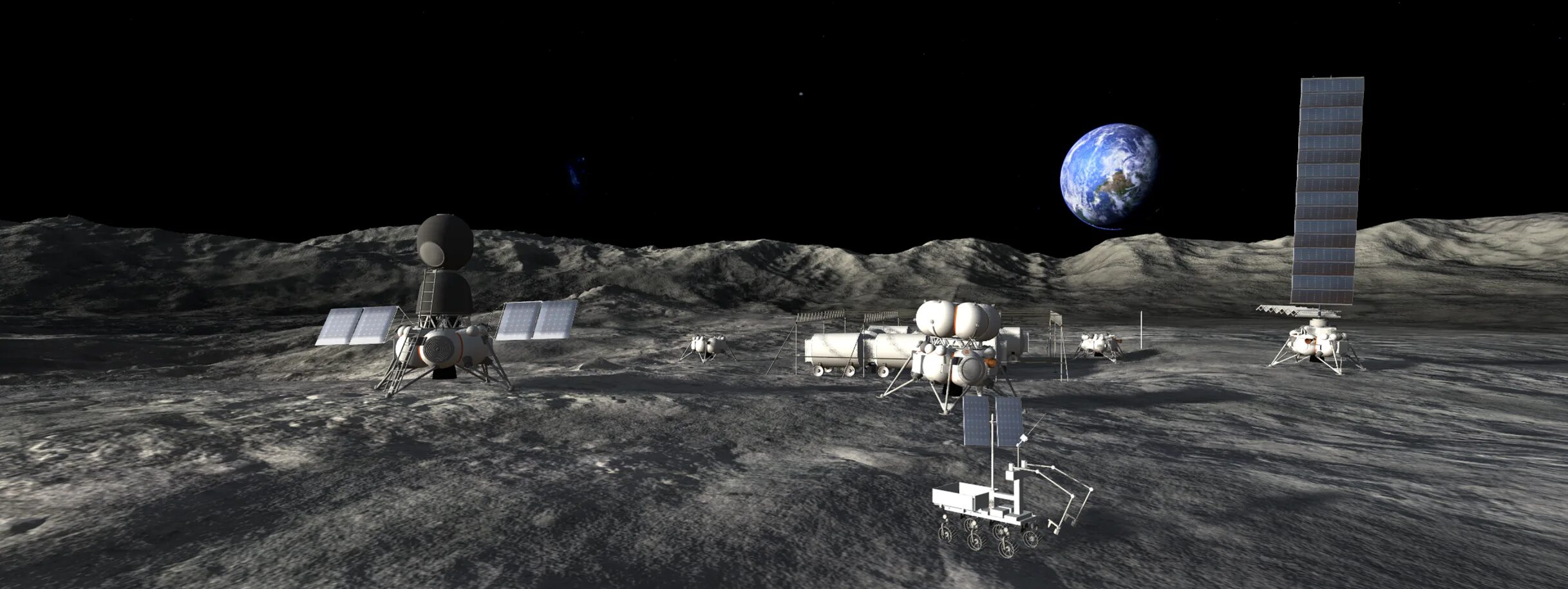 Лунная база 2020. Лин Индастриал Лунная база. Проект лунной базы. Космическая станция на Луне. Базы на Луне.