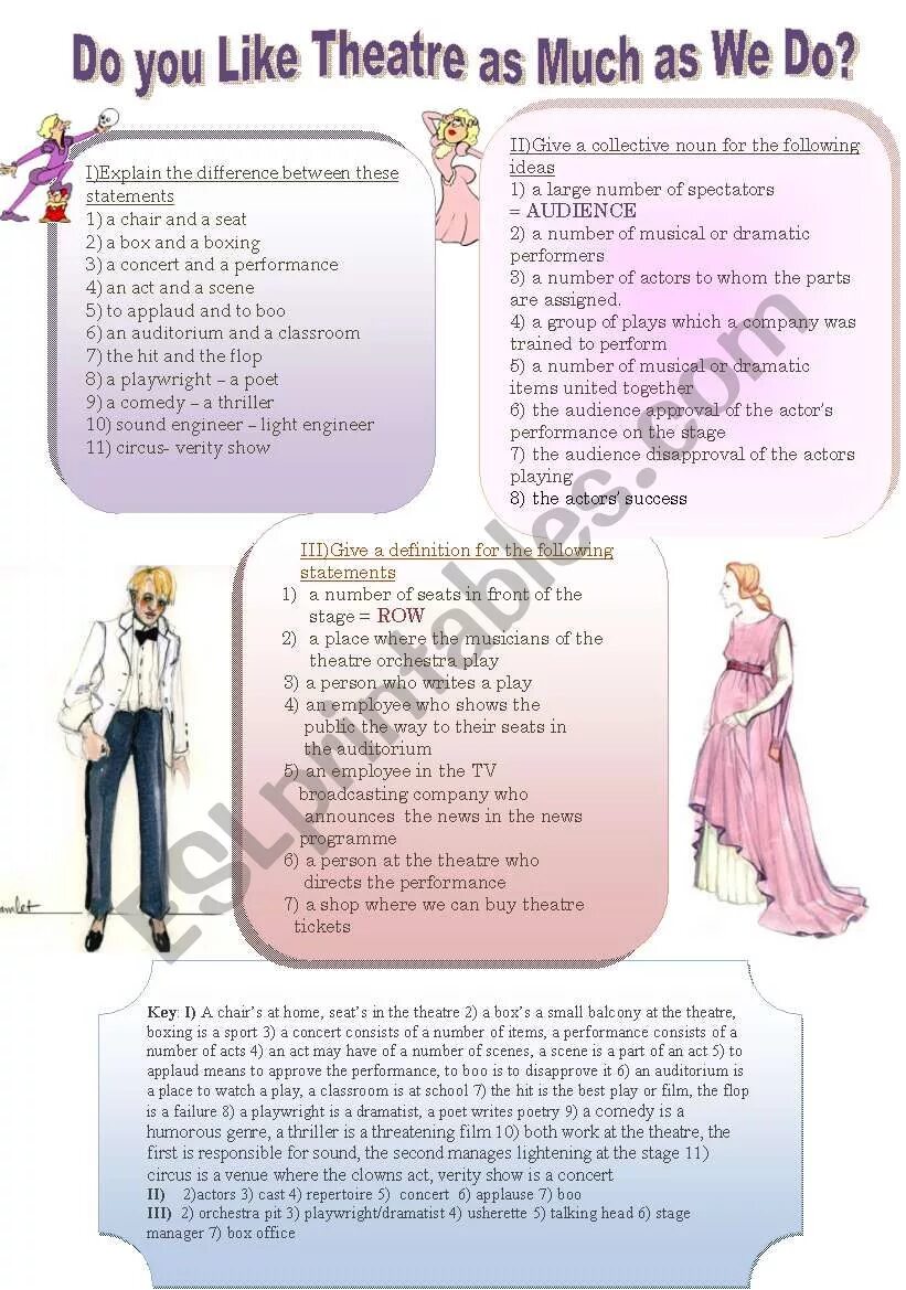 Do you like theater. Hotline miami do you like hurting people. Театр to go. Магазины на английском. At the theatre worksheets.