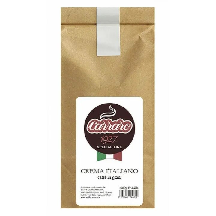 Кофе в зернах Caffe Carraro crema italiano. Кофе в зер. Caffe Carraro crema italiano (1кг) в/у. Кофе в зернах Caffe Carraro crema Espresso 1000 г. Carraro Gran crema зерно 1 кг.