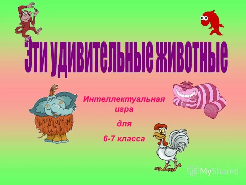 Интеллектуальная игра для 11 класса