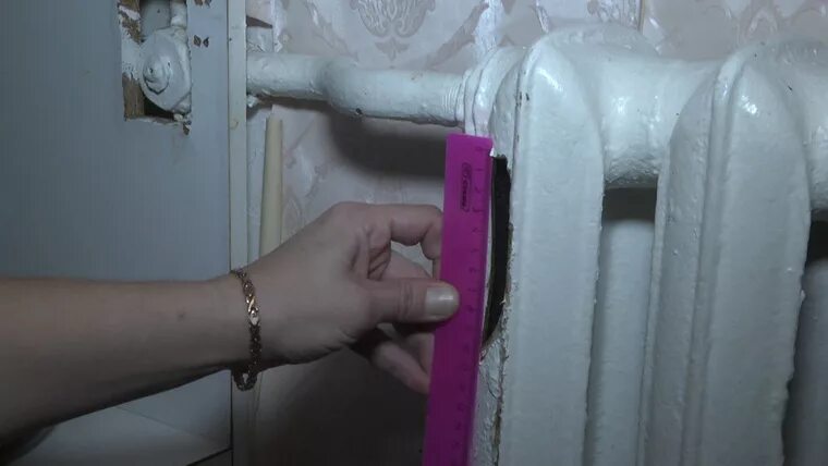 Подтеки на батарее