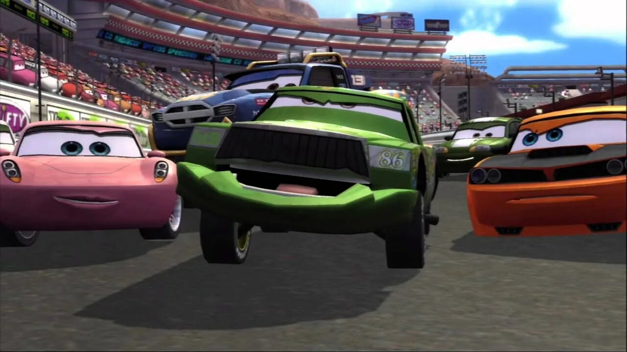 Тачки 5 играть. Cars race-o-rama. тачки race o rama. cars race o rama xbox. cars race-o-rama 2009.