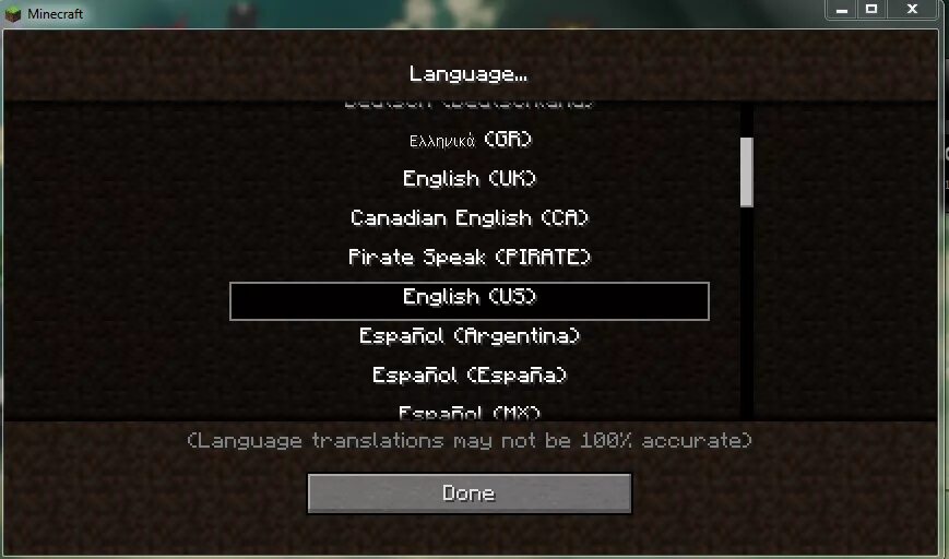 Майнкрафт. Язык Minecraft. Список языков майнкрафт. Английский язык в МАЙНКРАФТЕ.