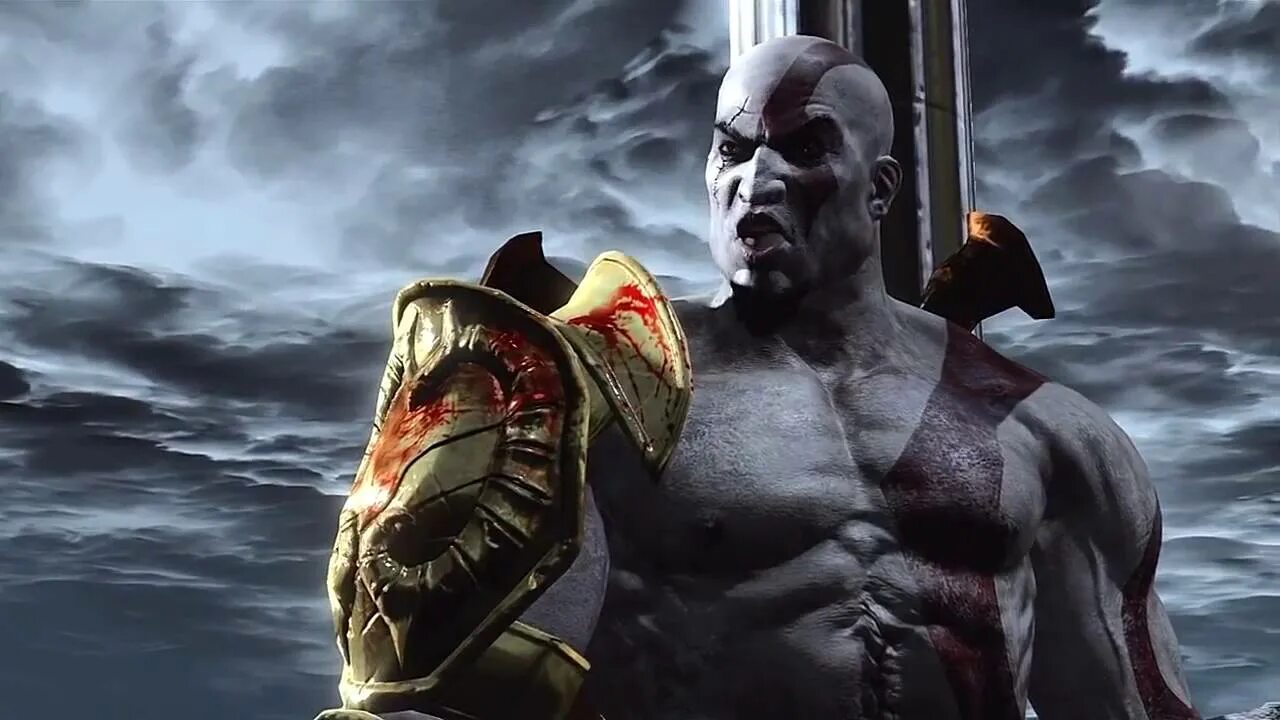 Кто озвучивал кратоса 3. God of War 3 Посейдон. Кратос God of War 3. Кратос God of War 1. Кратос против Посейдона.