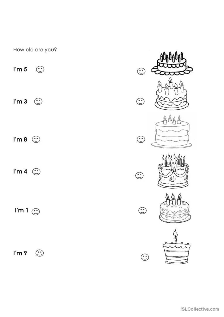 How old are you worksheet. How old are you задания для детей. how old are you cake worksheet. how old упражнения.