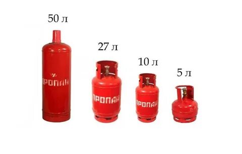 Газ пропан сжиженный в баллонах