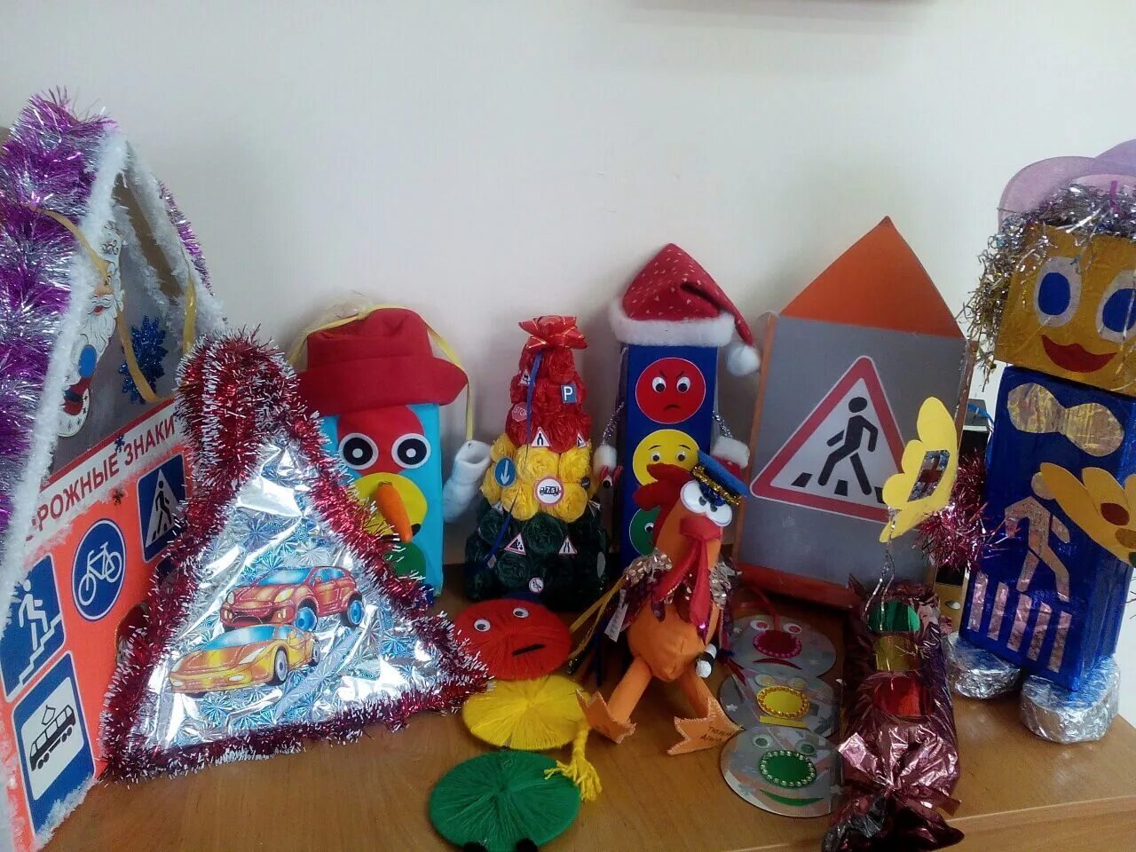елочная игрушка на тему безопасность дорожного движения