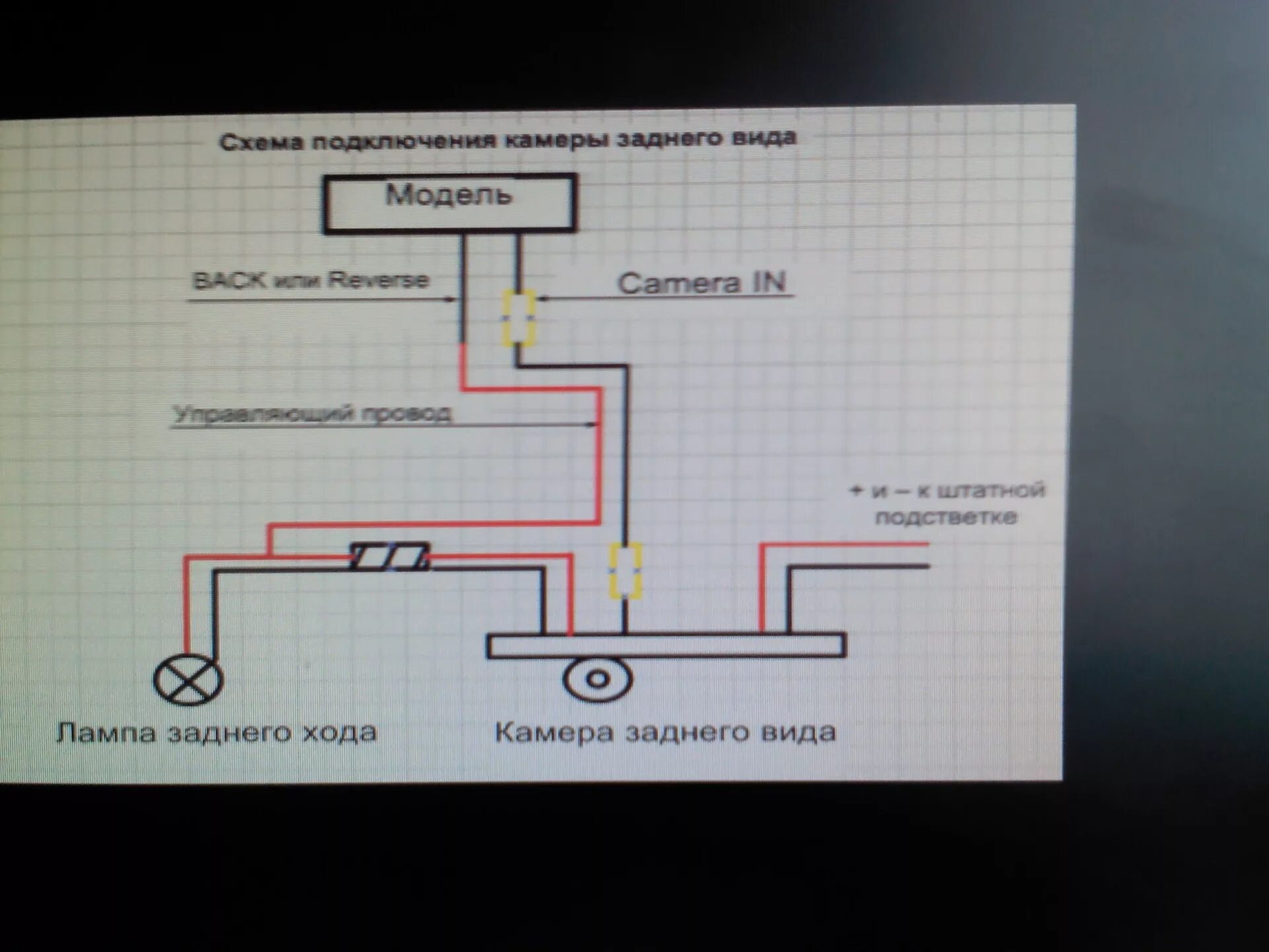 Как подключить вторую камеру. Схема подключения камеры заднего хода 2дин. Подключить камеру заднего хода Crown 170.