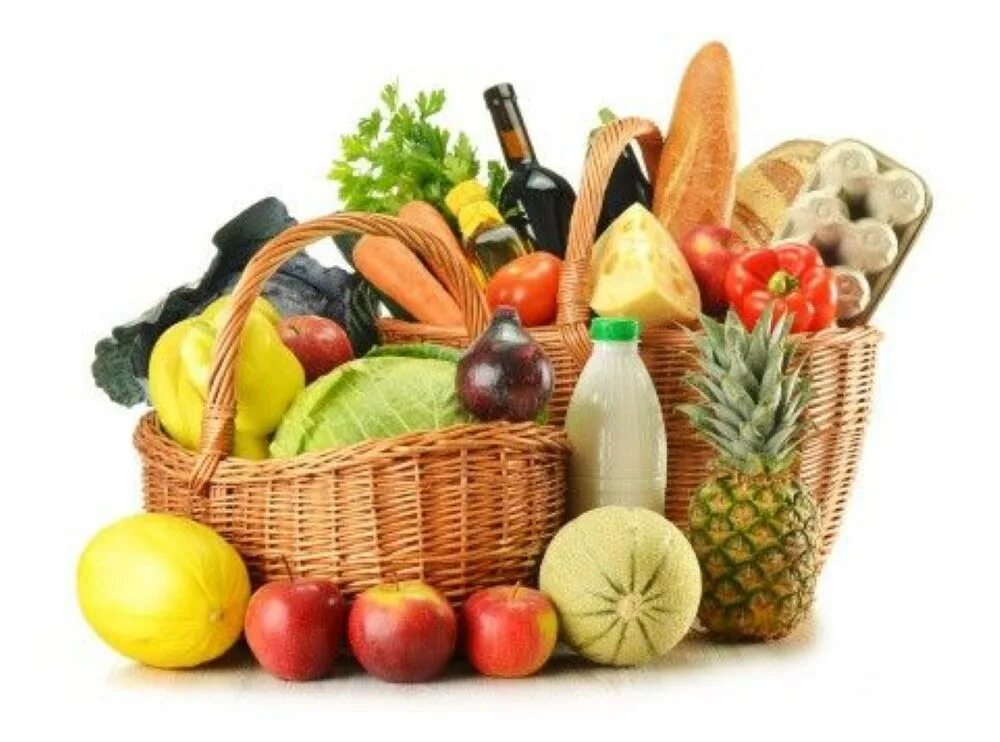 Продуктовый пнг. Корзина с продуктами. Овощи и фрукты. Продукты питания. Продукты питания.