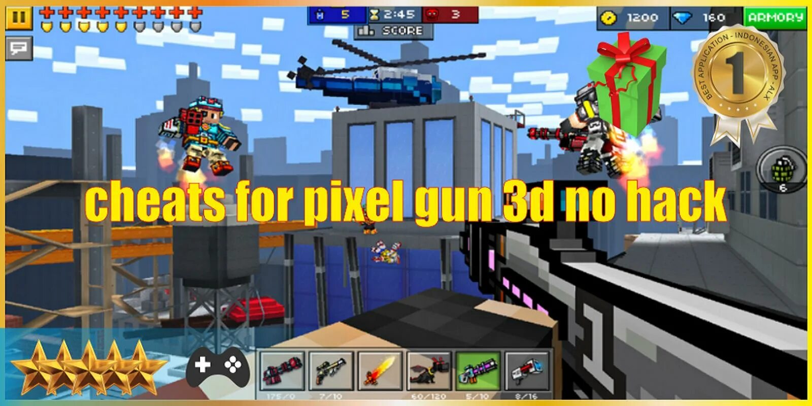 Pixel Gun 3d читы. Коды в Pixel Gun 3d.