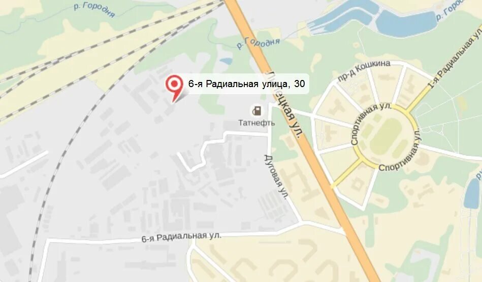 Радиальный проезд