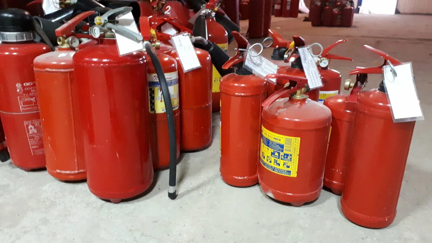 заправка огнетушителей адрес