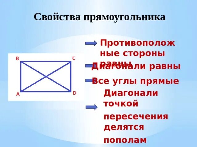 Точка пересечения диагоналей прямоугольника является. Точка пересечения диагоналей прямоугольника является