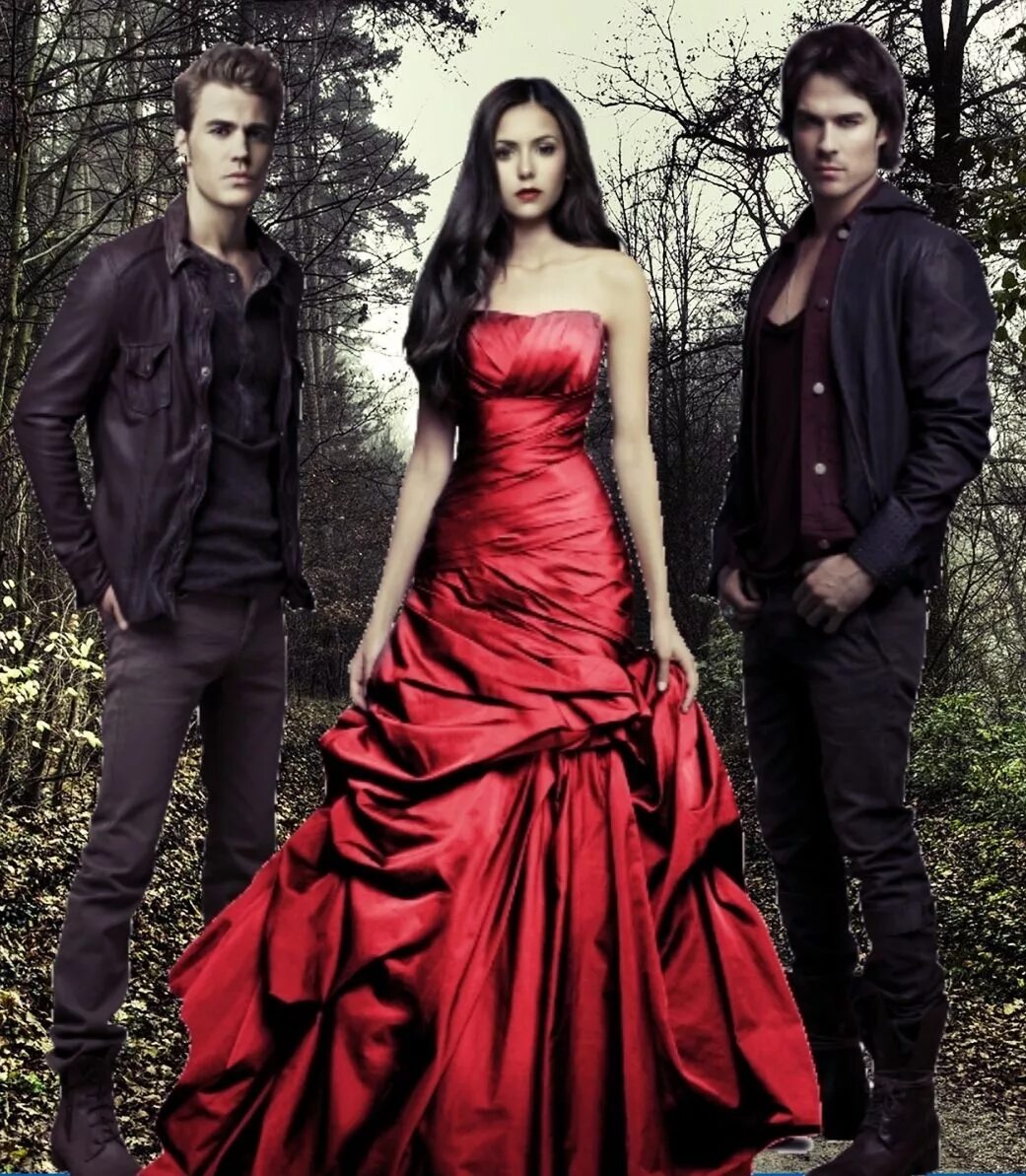 The vampire diaries in english