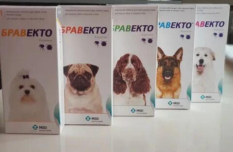 Бравекто для собак 2 5
