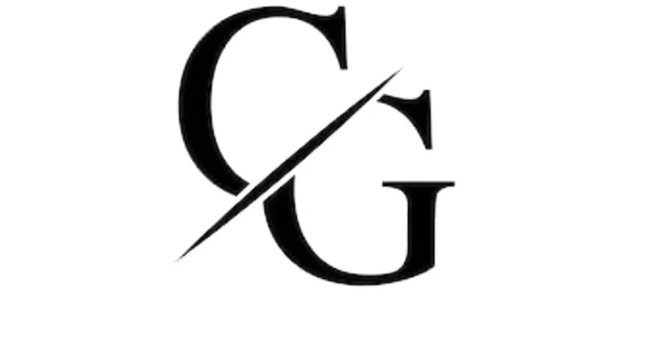 CG logo. C'G. C G logo. Ганзер лого.