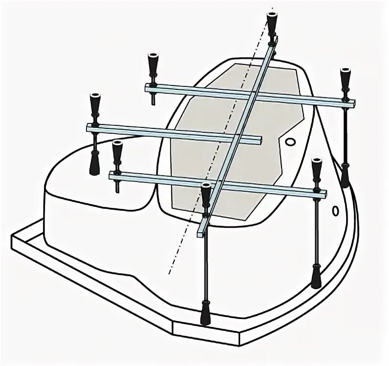Ванна акриловая аура 150*105 "1 марка" (ванна+каркас+панель). Каркас для ванны акриловой угловой 150х150. Угловая ванна каркас. Ванна 1marka diana 170x105 l. Ванна "diana" 170x105 l.