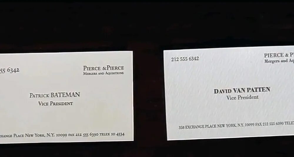 Кристиан бейл американский психопат. Патрик бейтман визитка. Патрик бейтман визитка. Американский психопат визитки шрифт. Патрик бейтман мем.