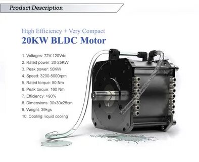 High power motor