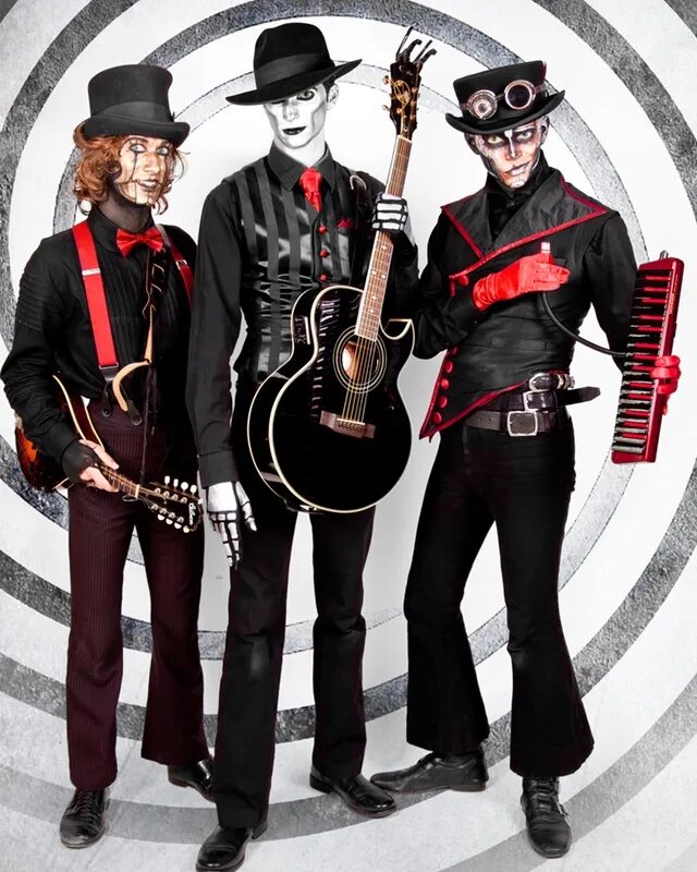 Steampowered. Группа Steam Powered Giraffe. Майкл Рид Steam Powered Giraffe. Паровой Жираф группа. Steam Powered Giraffe Honeybee.