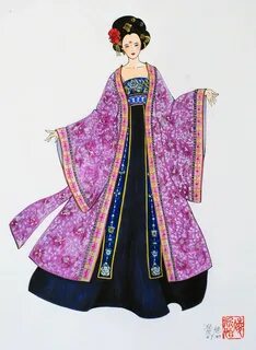 Рисунки одежды китая