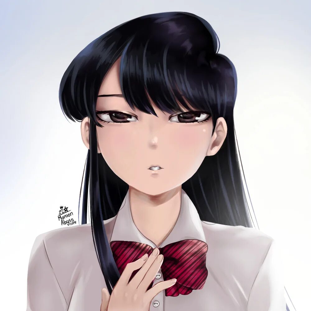 Komi san wa komyushou. Коми Сан Шоуко. Komi San WA Komyushou desu.