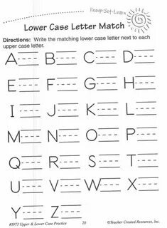 Write the words in small letters