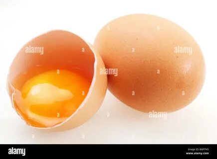 Quail eggs placed on a white background Stock Photo. 