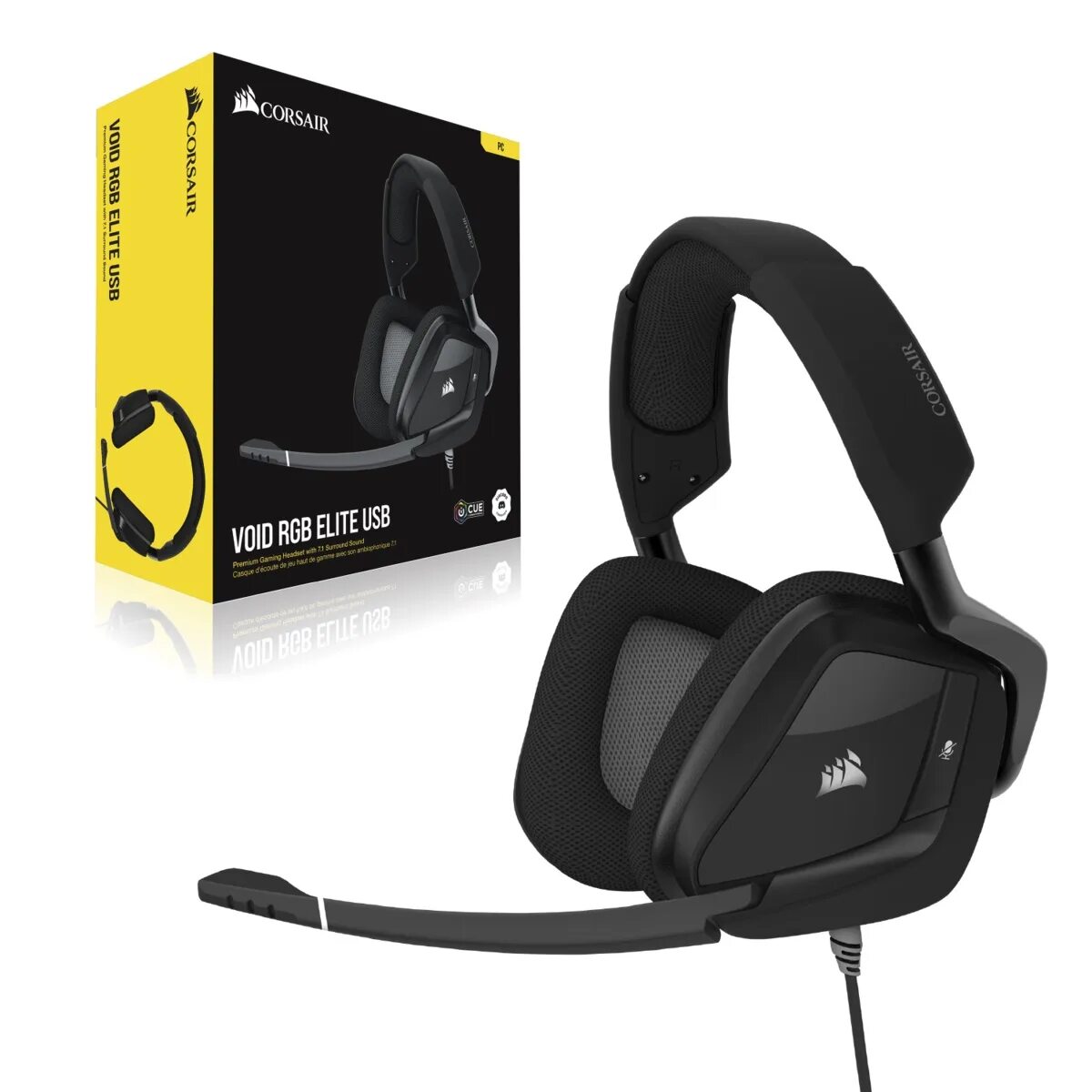 Void elite. Наушники с микрофоном corsair void elite surround 7.1 usb carbon. игровые наушники corsair void elite wireless carbon (ca-9011201-eu). corsair void rgb elite usb. corsair void rgb elite wireless.
