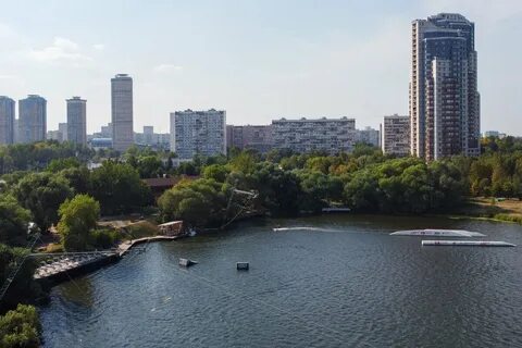 Москва пруд дома