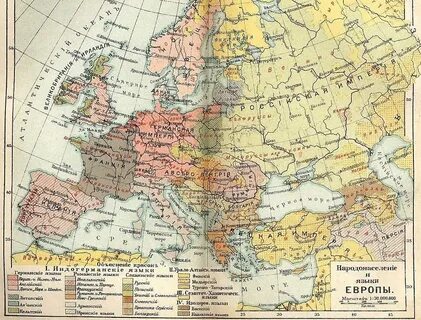 Российская карта европы