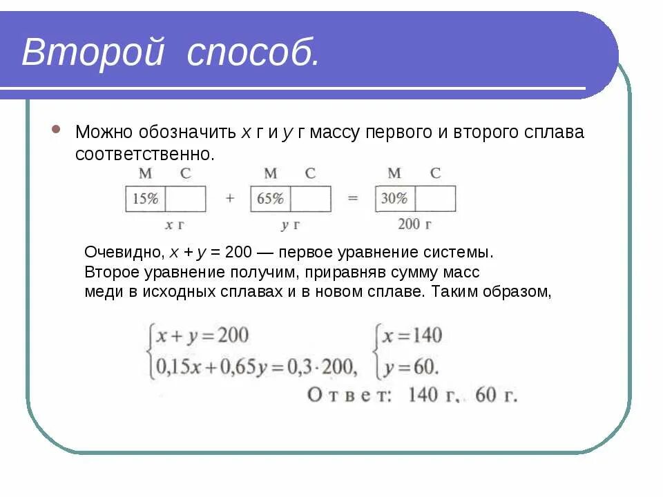 Приравненный к сумме