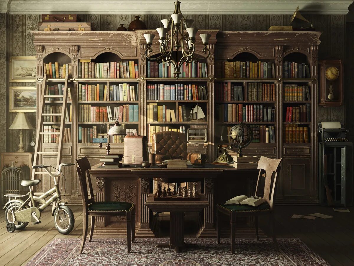 Книжный шкаф Ralph Lauren Victorian Bookcase. Интерьер с книжными полками. Комната с книжным шкафом. Комната с книжными полками. Старинный книжный шкаф