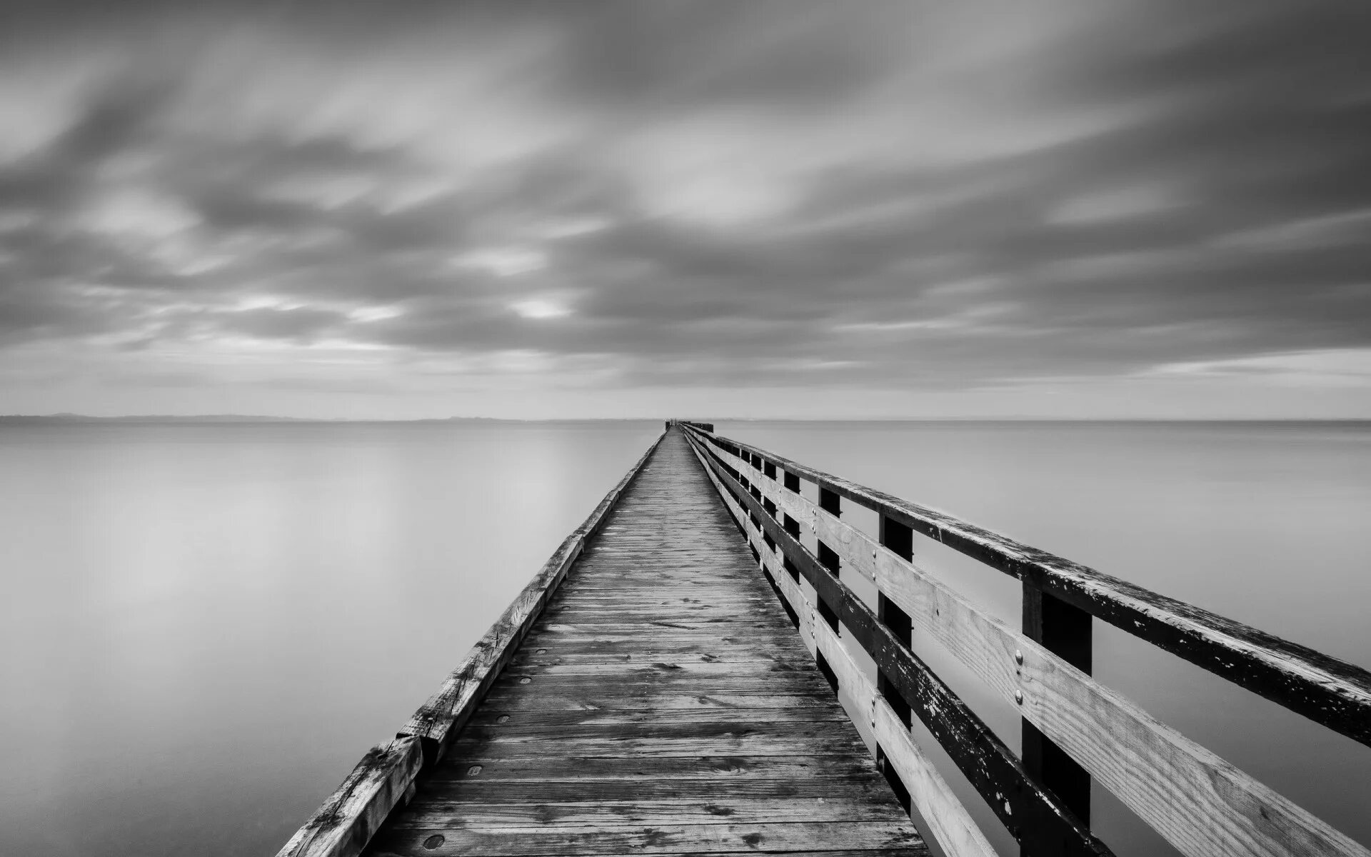 Monochrome sky