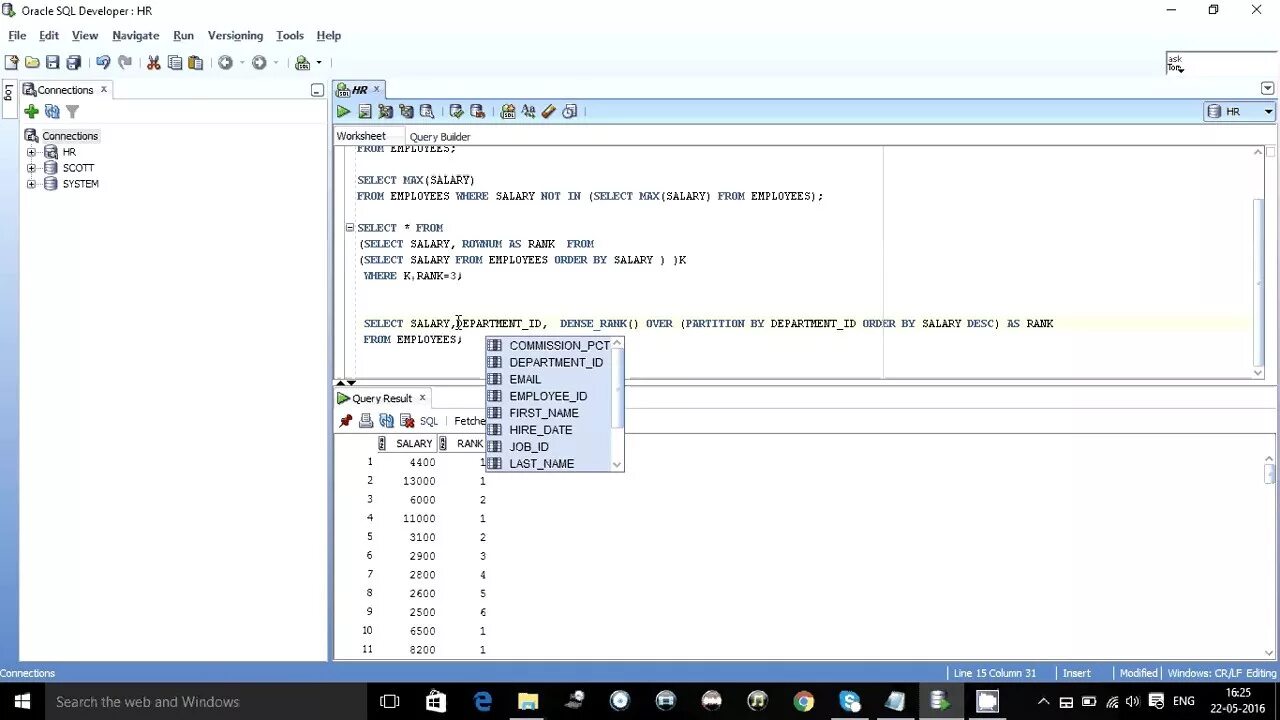 Dense rank oracle. Select max sql. update sql. update sql oracle. max min sql.