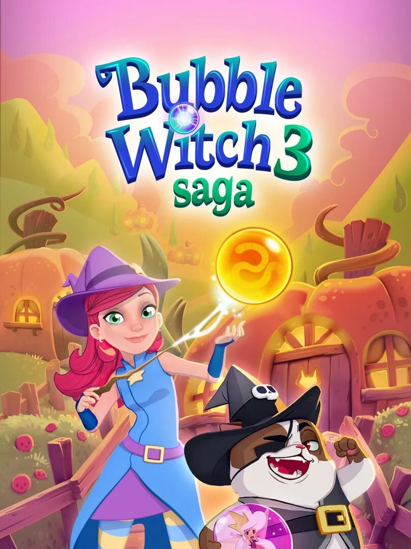 Ведьма 3 игра. Бабл Витч 3 сага. Игра сага 3. Игра Bubble Witch 3.