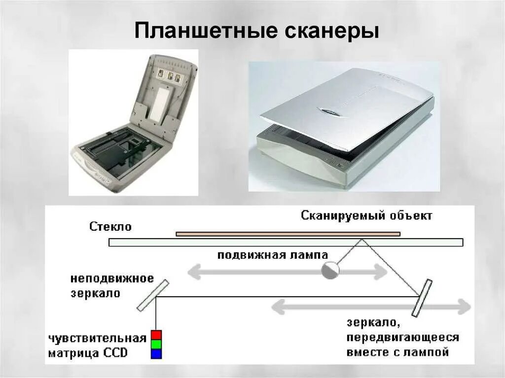 Изображение можно получить путем сканирования какая графика