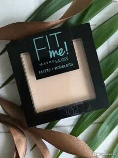 Maybelline fit me пудра