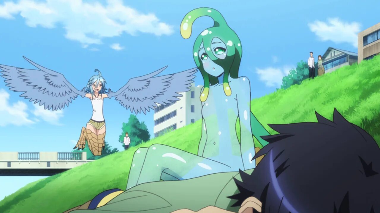 Monster Musume no Iru Nichijou Дриада. Суу Monster Musume. Monster Musume Су гигант.