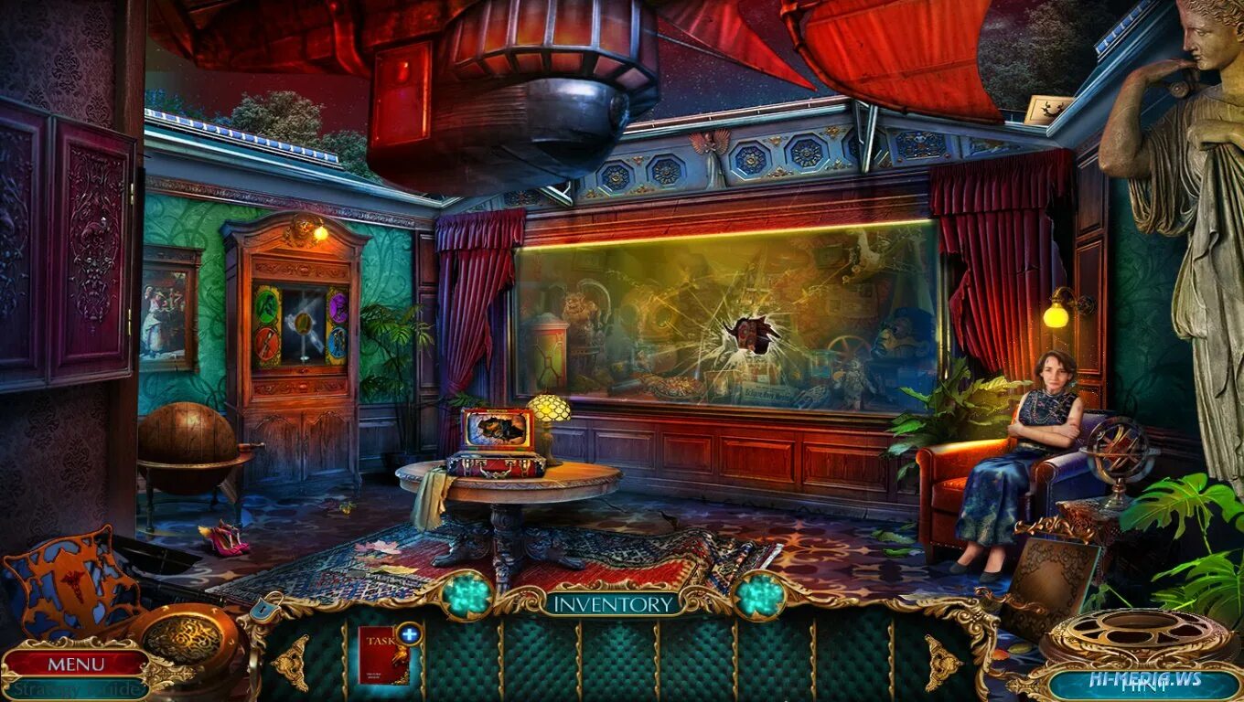 Казуальный стиль игры. Квест расследование. Скрытые предметы. Игра spirit of revenge. Шоу марионеток коллекционное издание.